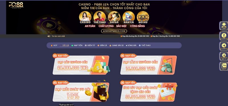 Một số vấn đề anh em cần đặc biệt lưu ý khi nhận ưu đãi PQ88