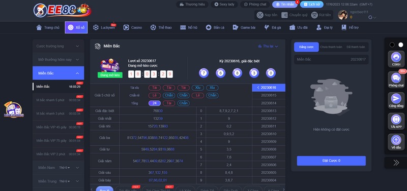 Đến với kho xổ số hấp dẫn với mức tỷ lệ ăn thưởng cực cao