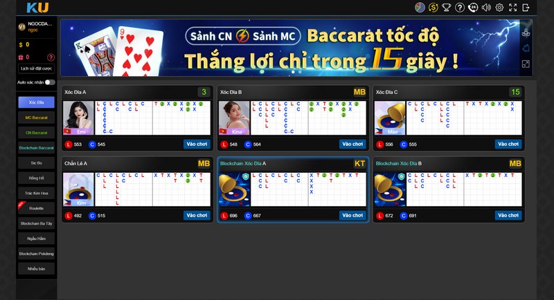 Sòng bài trực tuyến đang tạo nên lực hút đặc biệt với bet thủ 