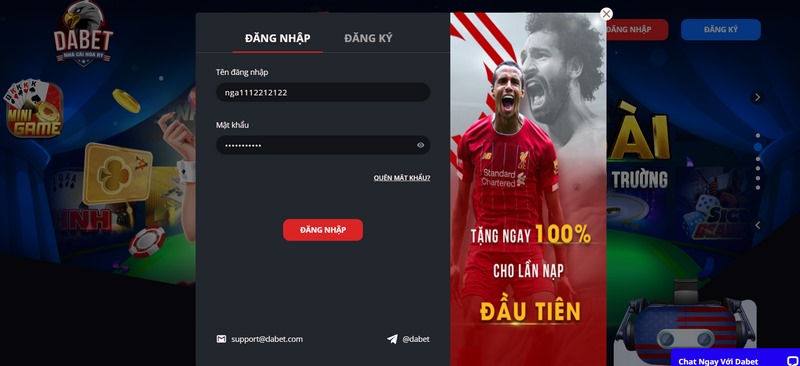 Mỗi một thành viên chỉ được quyền đăng ký 1 tài khoản 