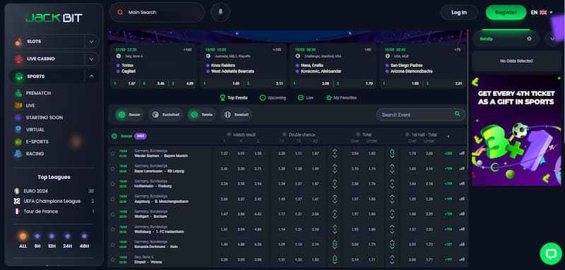 Những ưu điểm của nhà cái Jackbit
