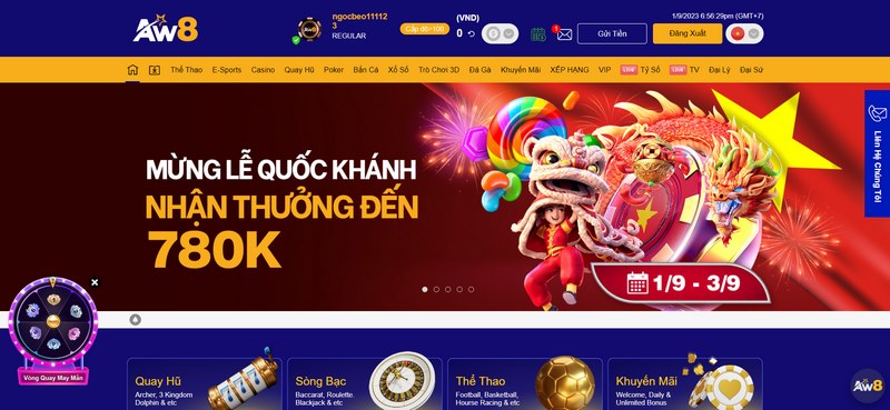 Vào đúng website để không bị lừa đảo khi đăng ký Aw8