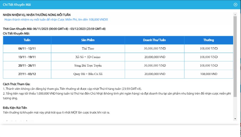 Chương trình thưởng Freebet đặc biệt hấp dẫn từ Fun88