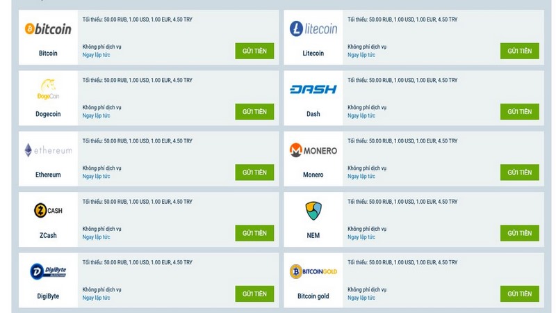 Nạp tiền 1XBET thông qua ứng dụng Momo Pay