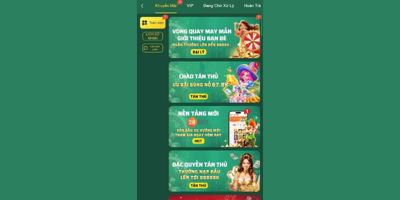 Chương trình khuyến mãi WIN678